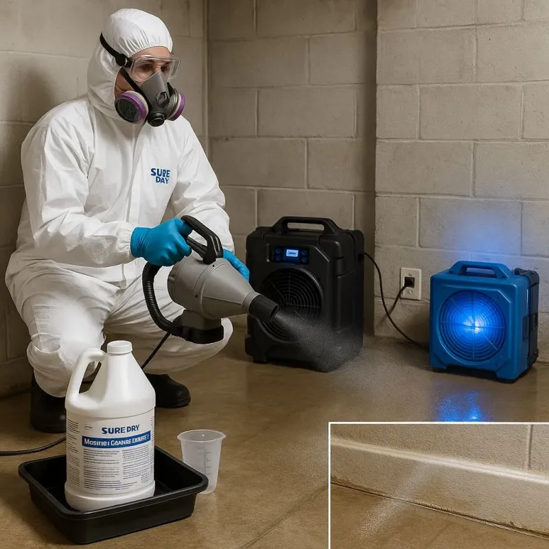 Sanitization and Odor Removal process in Cherry Hill Mall, NJ