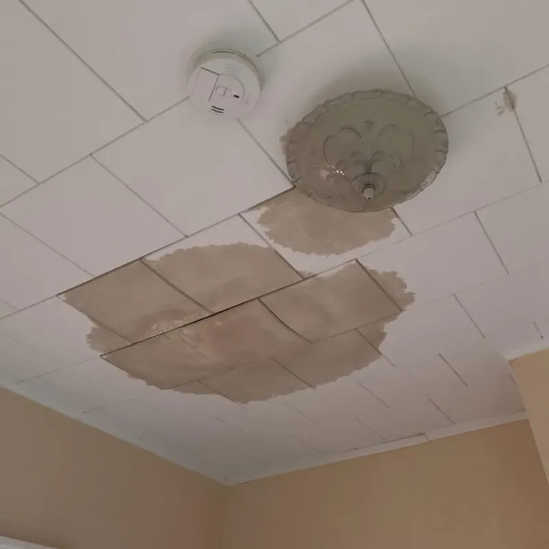 Ceiling Water Damage Repair in Cherry Hill Mall, NJ