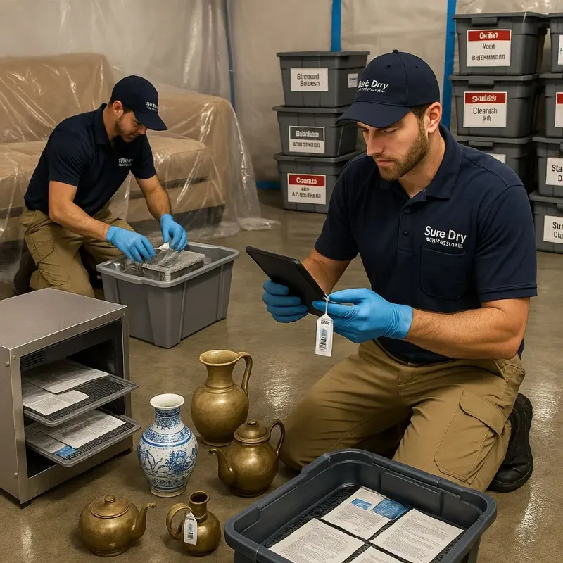Content Protection and Restoration process in Cherry Hill Mall, NJ