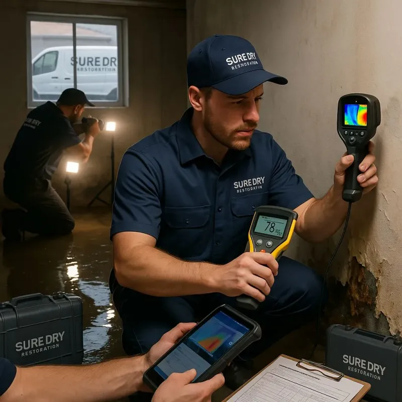 Initial Assessment and Documentation process in Cherry Hill Mall, NJ